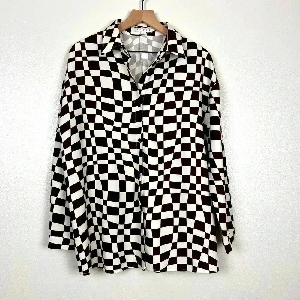 HYFVE Checkred Button Up